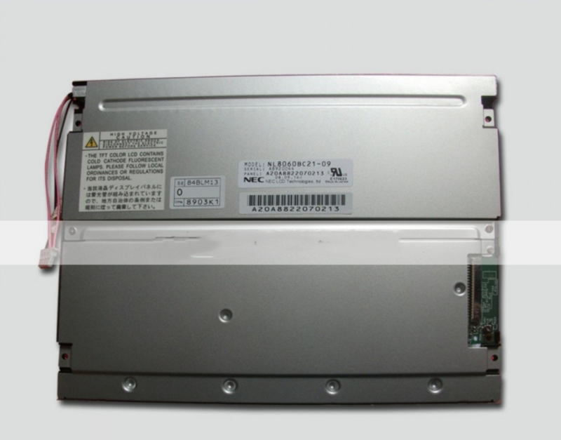 NL8060BC21-09 8.4นิ้ว800*600 LCD อุตสาหกรรมสำหรับเครื่อง SMT NM-EJM2D