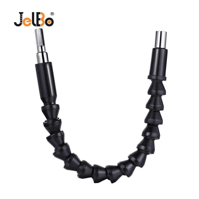 JelBo Hex Shaft elastyczne przedłużenie uchwyt bitu z magnetycznym połączeniem wał napędowy wiertarka elektryczna Bit akcesoria narzędziowe