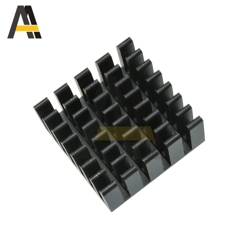 Kühl Aluminium Blatt Kühlkörper Transistor 20X20X10 22X22X20 40x40x11 50x25x10 Kühlkörper Kühler kühler Für Computer Komponenten