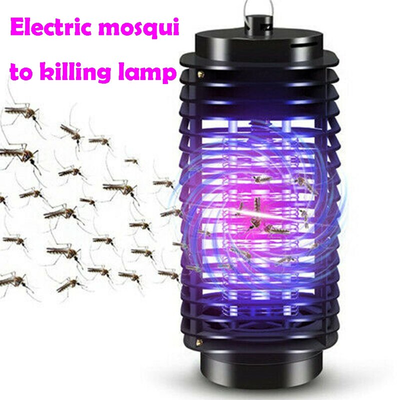 Matamoscas eléctrico Anti moscas, lámpara LED para trampa de mosquitos, insectos voladores, Exterminador de Interior para casa, trampa para el Control de plagas, enchufe para UE y EE. UU.