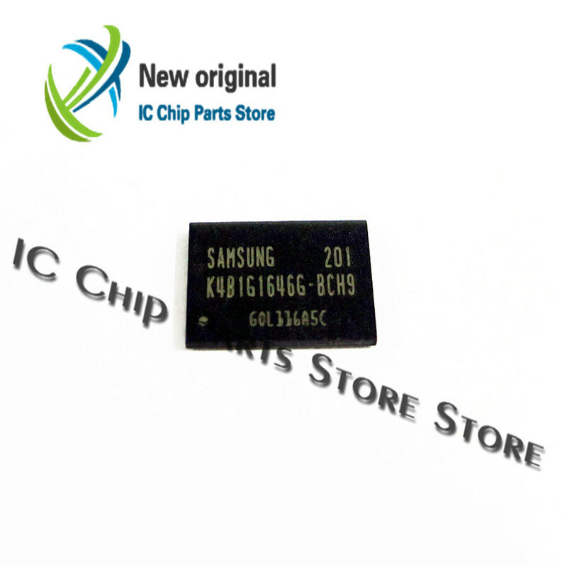 Free shipping 5/pcs Original genuine K4B1G1646G-BCH9 K4B1G1646G memory BGA New transistor