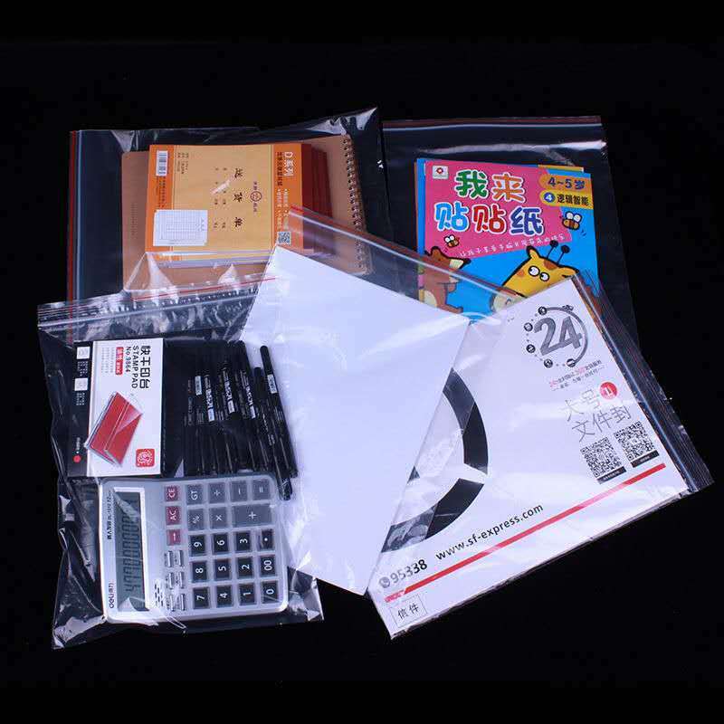 100 Stks/partij Mini Zip Lock Tassen Voor Verpakking Pe Plastic Verpakking Zakken Plastic Rits Zak Ziplock Zak Ziplock Koord Pouch