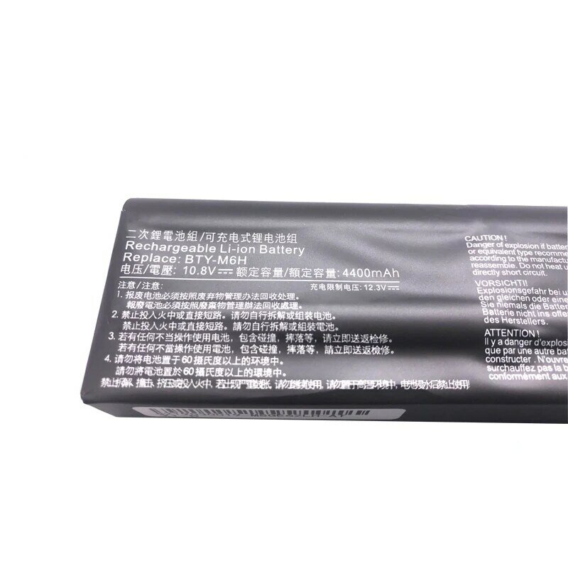 LMDTK New BTY-M6H Laptop Battery For MSI GE62 GE72 GP62 GP72 GL62 GL72 GP62VR GP72VR PE60 PE70 MS-16J2 16J3 1792 1795