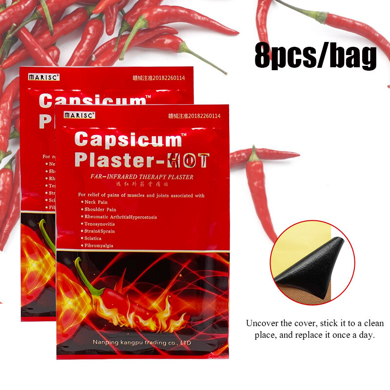 Capsicum patch, 80pcs