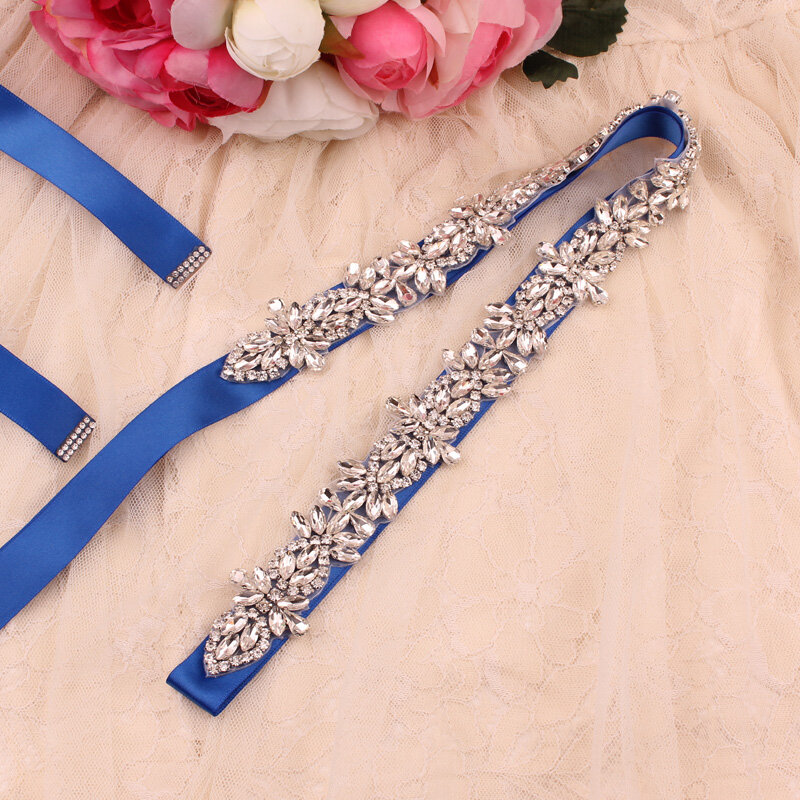 Cinturón de cristal para mujer, accesorios de vestido de novia, cinturón de novia de diamantes, suministros de boda