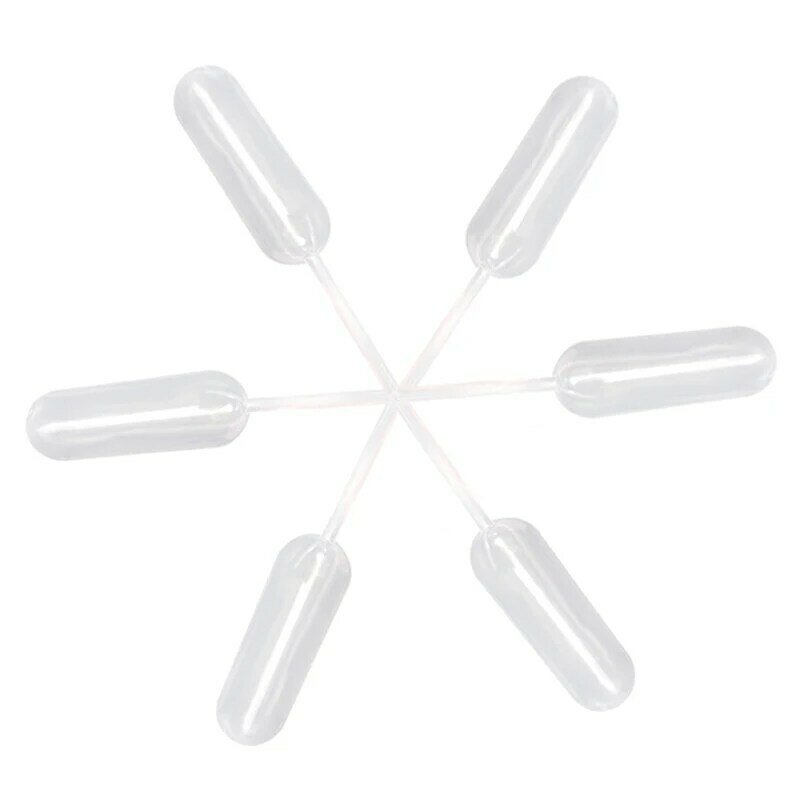Hot sale 50pcs/LOT 4ml Plastic Squeeze Transfer Pipettes Dropper Disposable Pipettes For Strawberry Cupcake Ice Cream Chocolate