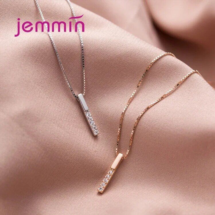 Genuine 925 Sterling Silver Necklace Shining AAAA+ Zircon Choker Necklace for Party Female Fine Jewelry Accessories