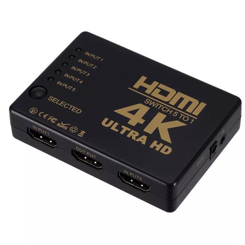 Hdmi Switch 5 In 1 Out Hdmi 5 In 1 Out Switch 4k
