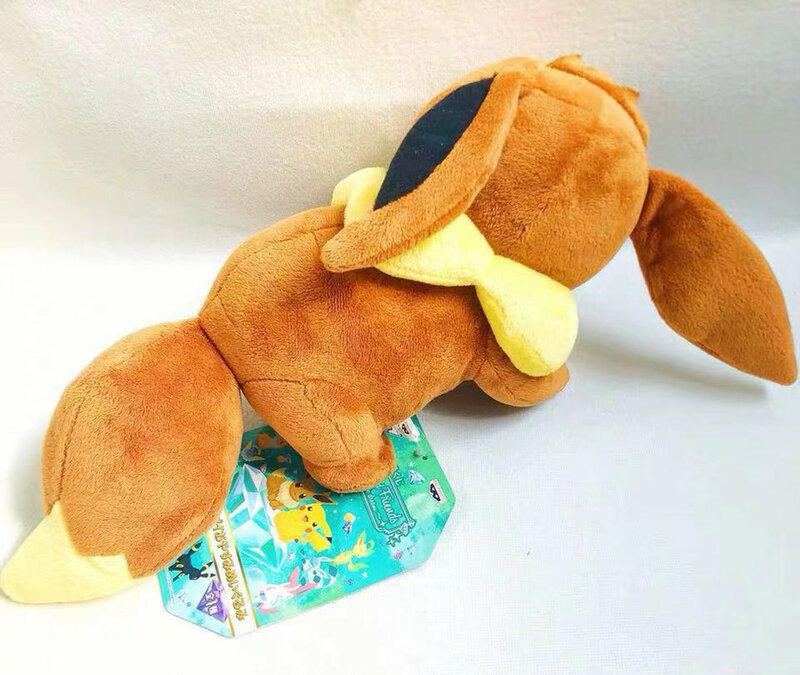 Anime Games Pokemon Serie 35Cm Slaap Eevee Knuffel Gevuld Speelgoed Zacht Kussen Een Verjaardagscadeau Voor Kinderen