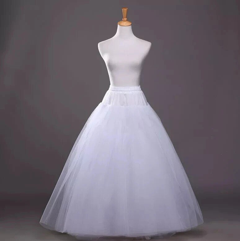 New Petticoat Long Tulle Skirts Womens Underskirt For Wedding Dress