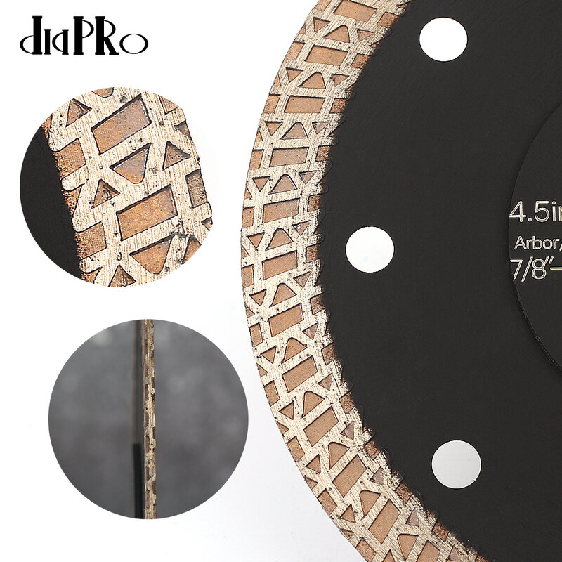 Diapro D105-180mm супертонкая Бриллиантовая плитка, лезвие для фарфоровой пилы, резка гранита, мрамора, керамической плитки
