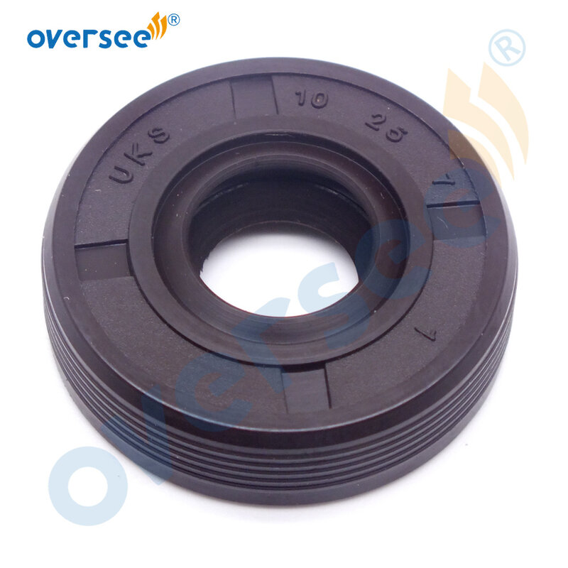 OVERSEE 369-01215 Shaft Oil Seal For Mercury Tohatsu Outboard Motor Parts 369-01215-0 10x25x7