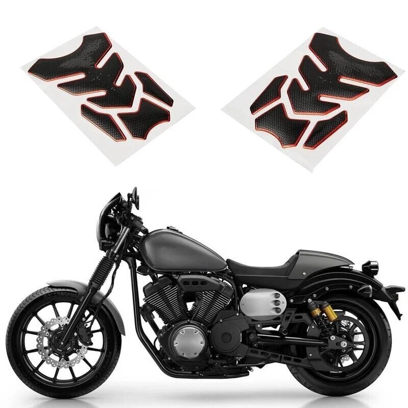 Moto Parts Car rcycle Gas Fuel Tank Protection Sticker Decal  Pad Protector Cover Car-Styling  Stickers Decoration