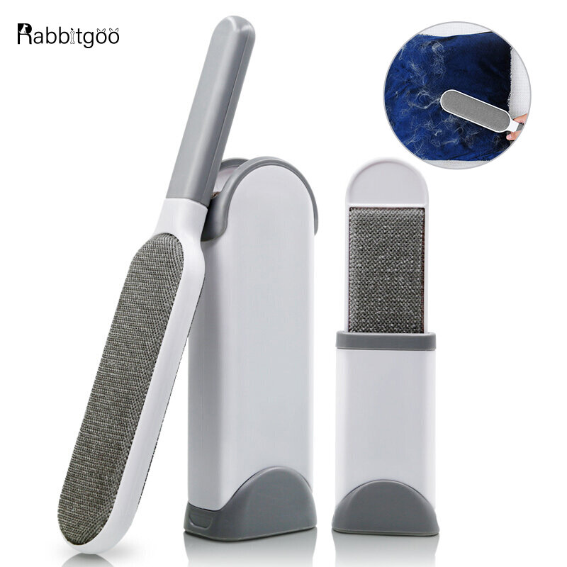 Pet Hair Remover Brush Reusable Double-Side Dog Hair Lint Remover Brush Portable Magic Fur & Dust  Cleaning Furniture Pet Brush
