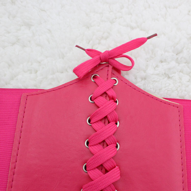 2022 Corset Wide Belts PU Leather Slimming Body Belts for Women Elastic Waist Belts Cinto Sobretudo Feminin Ceinture Femme Fajas