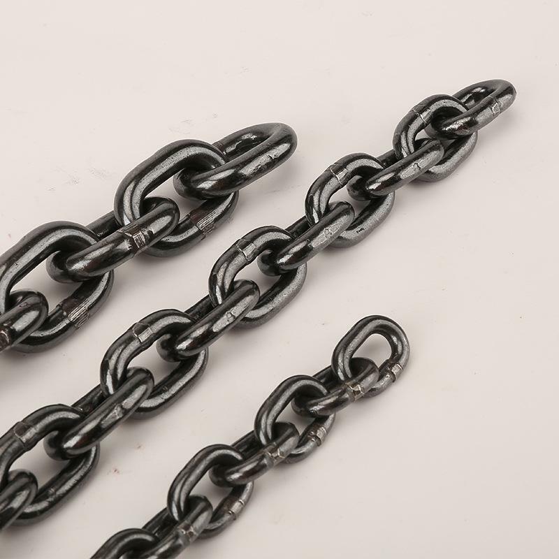 G80 Crane Chain 6-22MM Wear Resistant High Temperature Resistant Manganese Steel Chain Can Be Customized Crane Chain