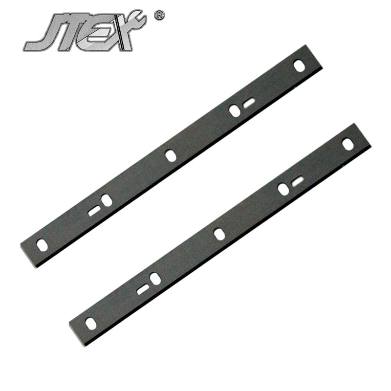 JTEX-cuchillas cepilladoras HSS de 258x22x1,8mm para Zipper Zi HB204, Scheppach HMS, piezas de herramientas de carpintería, 2 piezas