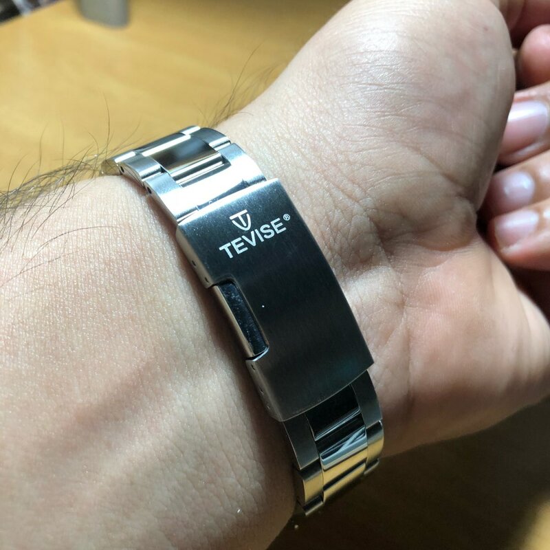 Hot 2019 nowy Tevise mężczyźni zegarek kwarcowy automatyczna data zegarki sportowe moda luksusowe znani projekt mężczyzna zegar Relogio Masculino