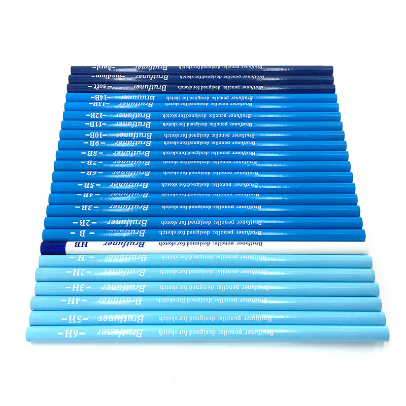 Brutfuner 28/38 шт набор карандашей для набросков профессиональный набор для рисования свернутые сумки-карандаши для художников для начинающих студентов товары для рукоделия