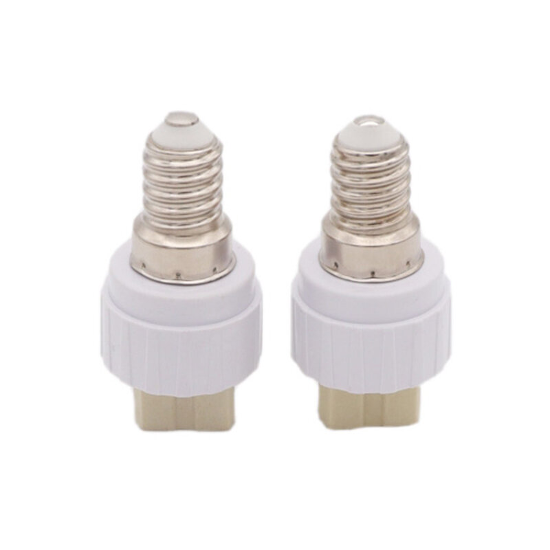 Baru E14 untuk G9 Dudukan Lampu Converter Socket 100% Tahan Api PC Bulb Base Konversi Adaptor untuk G9 Lampu Led