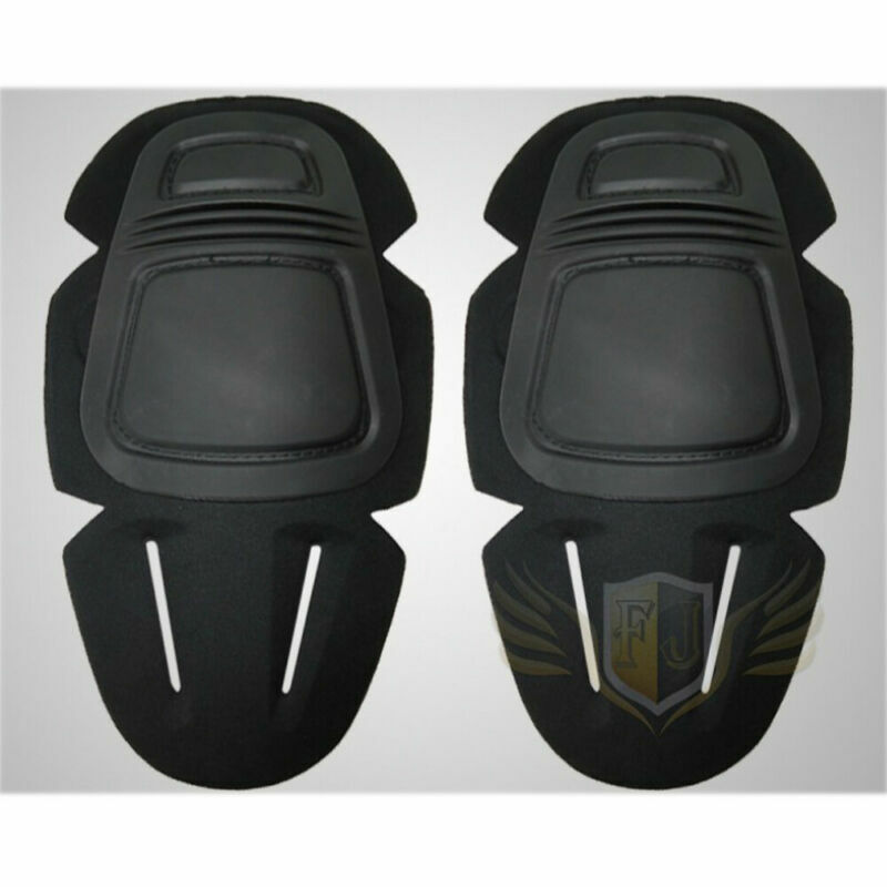 ITFABS-rodilleras protectoras tácticas para ejército militar, pantalones G3, color negro