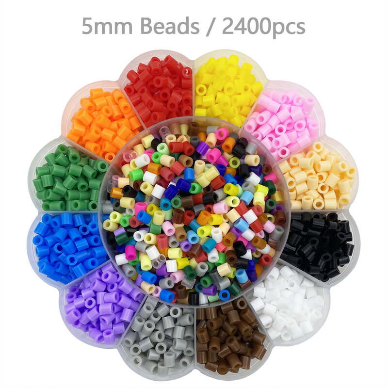 Набор Perler 5 мм Hama beads, полный набор с пегбордом и железным 3d-пазлом, игрушка «сделай сам» для детей, креативная игрушка ручной работы, подарок