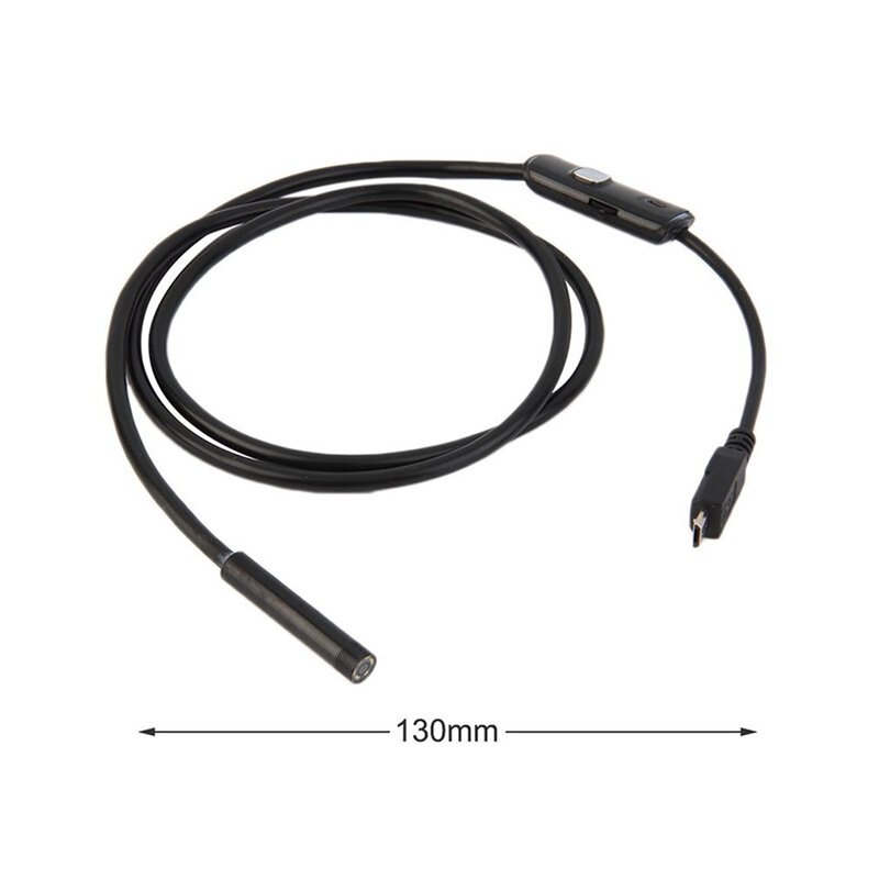 Kamera USB adapter kamera endoskopowa Ip67 wodoodporna boroskop dla Android Pc Notebook 6 diody led regulowane новый год 2022