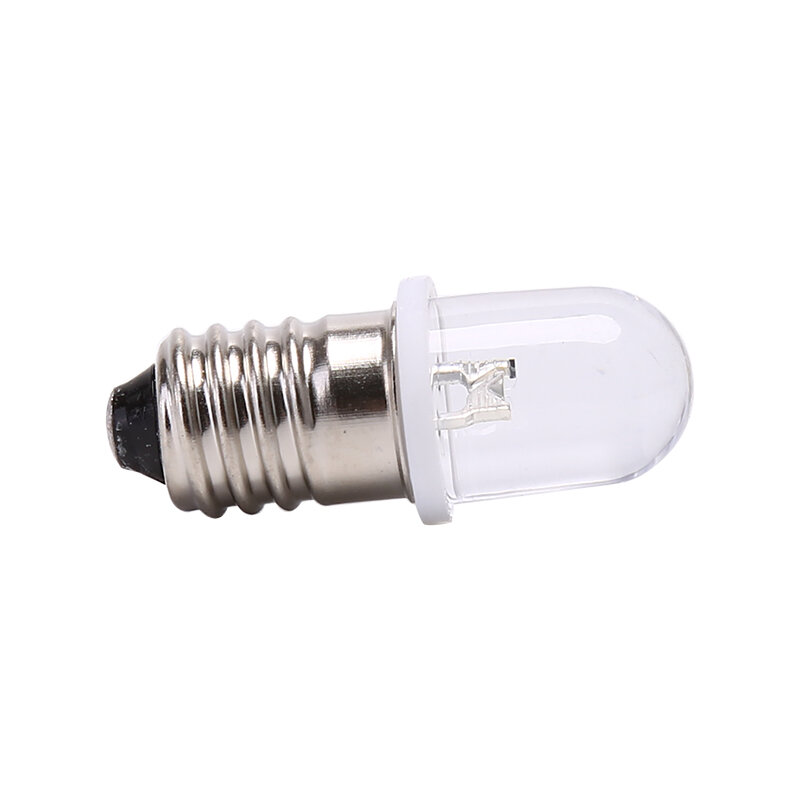 5 шт./лот E10 светодиодная лампа E10 постоянный ток 3 в 4,5 в приборная лампа E10 индикаторная лампа старомодная лампа для фонарика 2,8 см x 1 см