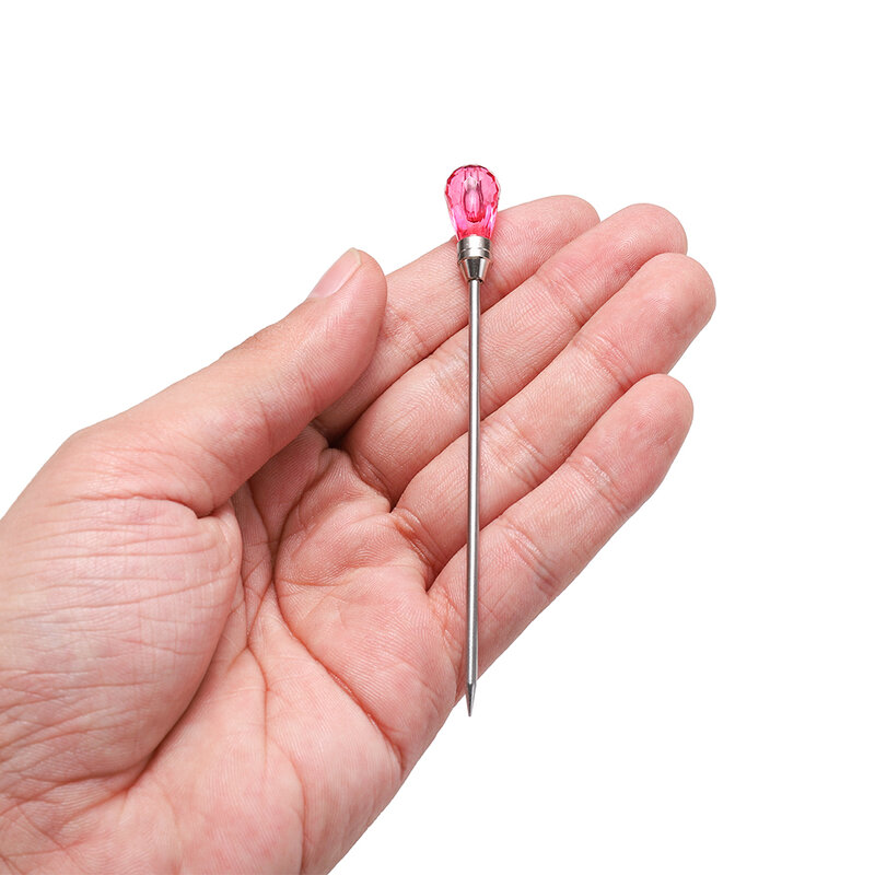Alicate rosa Jóias Fazendo Kits de Ferramentas, Mix Needle Spoon Tool, Alicate de Nariz Redondo, Pinça Lateral para DIY, 6 Estilos