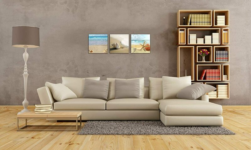Beach Ocean Contemporary Abstract Seascape Pictures On Canvas By Ho Me Lili Wall Art Modern Paintings For Home Decor