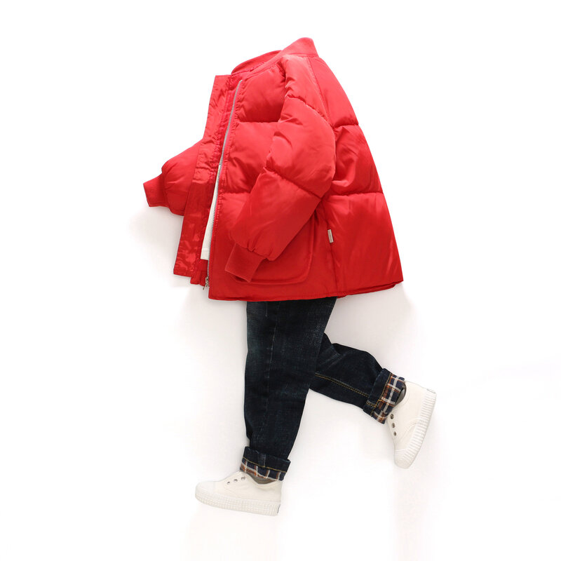 Bayi Jaket Musim Gugur dan Musim Dingin Baru Anak-anak Mantel Kapas Versi Korea dari Kecil Anak Roti Pakaian Pria dan Wanita