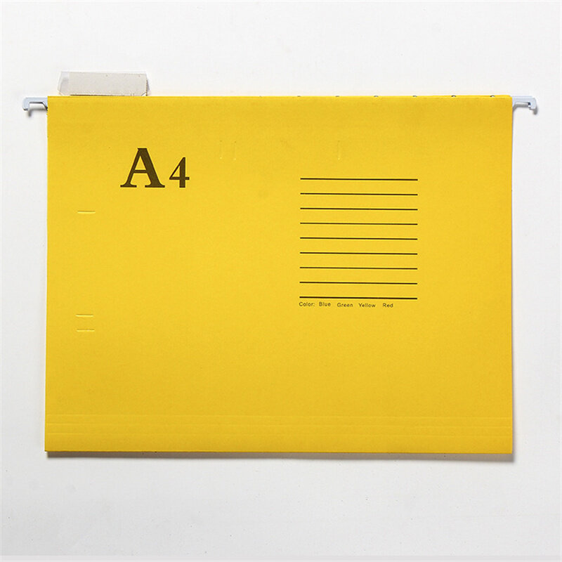 10 sztuk A4 wiszące teczki na dokumenty muti-color rozszerzenie pliku organizator wzmocnione foldery Hang dodatkowa pojemność Home Office biblioteki