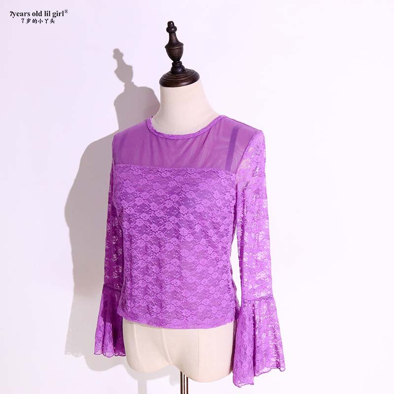 Belly Dance Sexy Trumpet Long Sleeve Blouse Ladies Wear HHH03