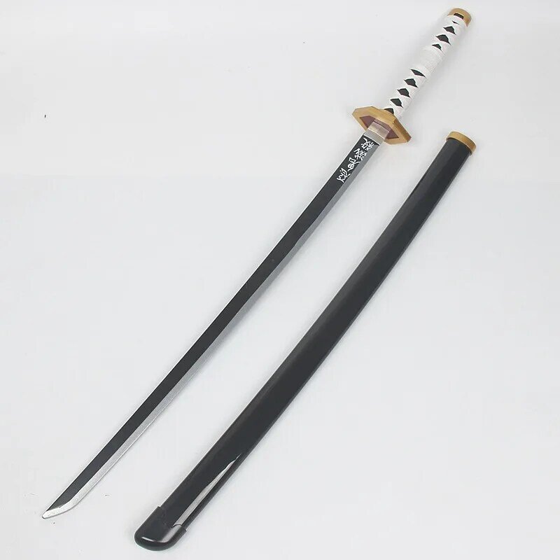 1:1 original edição de madeira faca espada arma demônio slayer lâmina do diabo cosplay samurai espada ninja katana prop brinquedos para adolescentes