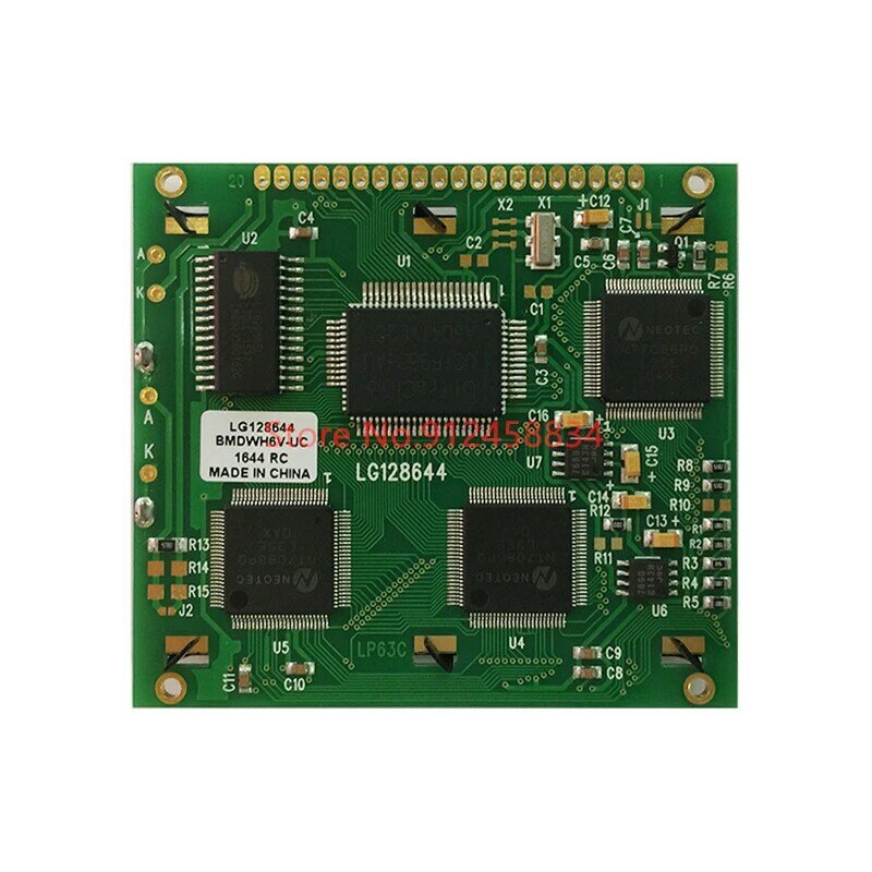 LCDディスプレイモジュール,12864 t 6963cまたはui6963,78x70mm