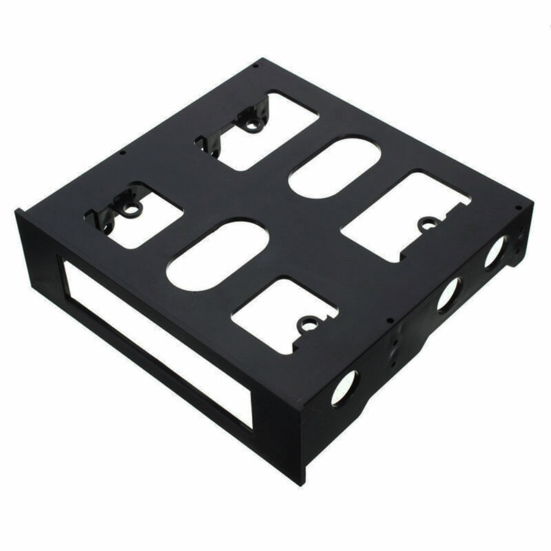 3.5 To 5.25 Floppy To Optical Drive Bay Mounting Bracket Converter For Front Panel Hub Card Reader Fan Speed Controller