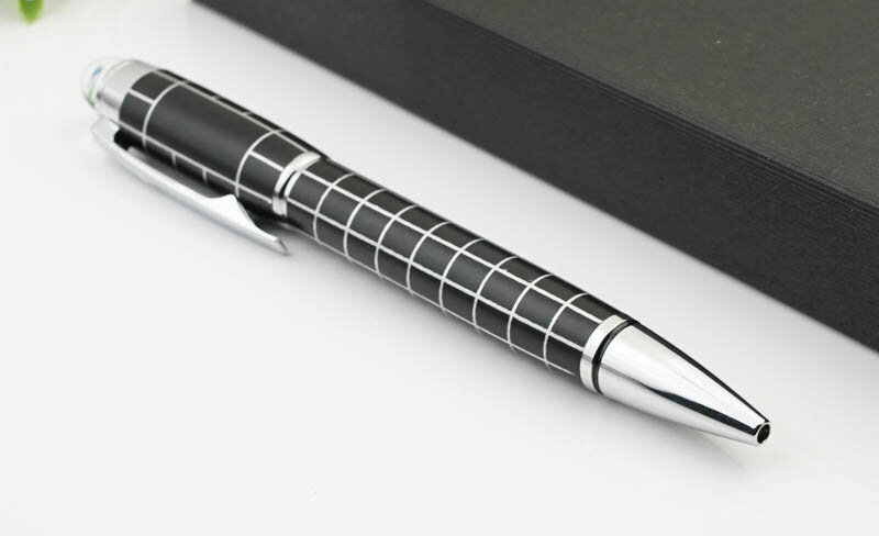 No Logo Design classico penna a sfera in metallo ufficio uomo d'affari penna da scrittura regalo di alta qualità senza Logo