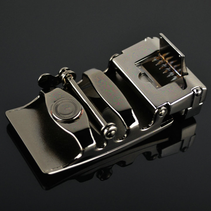 Cabeza de cinturón auténtica para hombre, hebilla de cinturón, accesorios de negocios, hebilla automática, ancho de 3,5 cm, LY1287-3 de moda de lujo