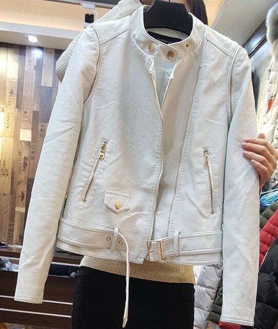 Moda frete grátis, jaqueta de marca pu. jaqueta de couro feminina de qualidade. mangas removíveis. vendas de zíper de motociclista, estilo