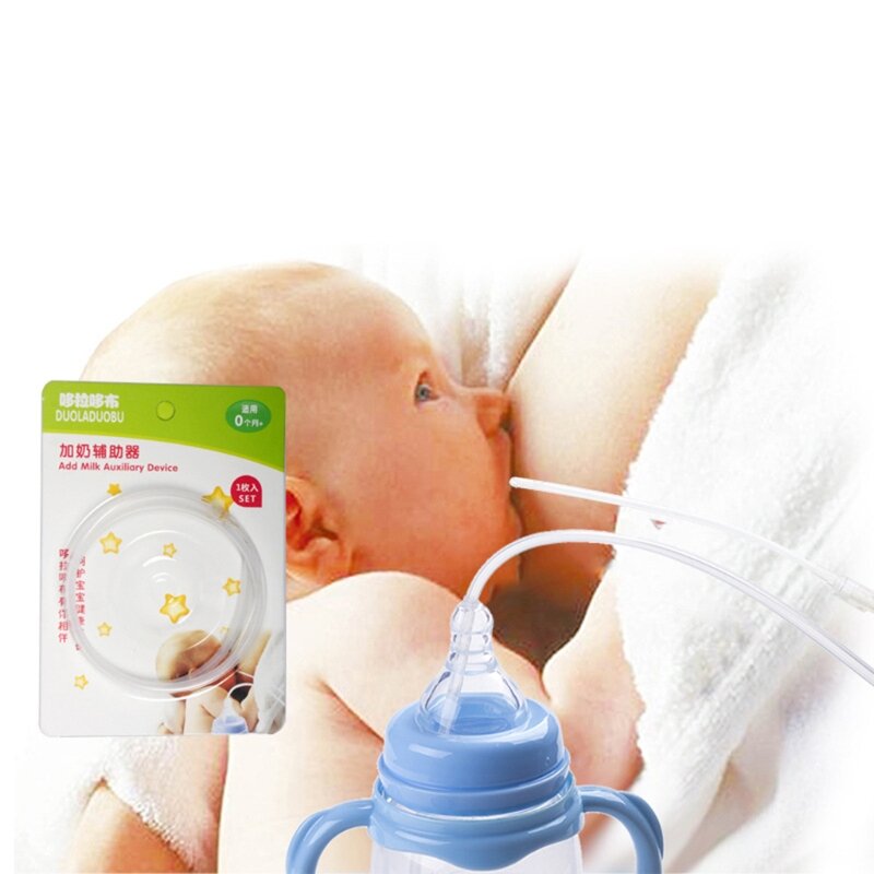 Silikon Rohr Baby Brust Pumpe Zubehör Baby Entwöhnung Pflege Assistent Tube Baby Brust Pumpe Stillzeit Hilfe