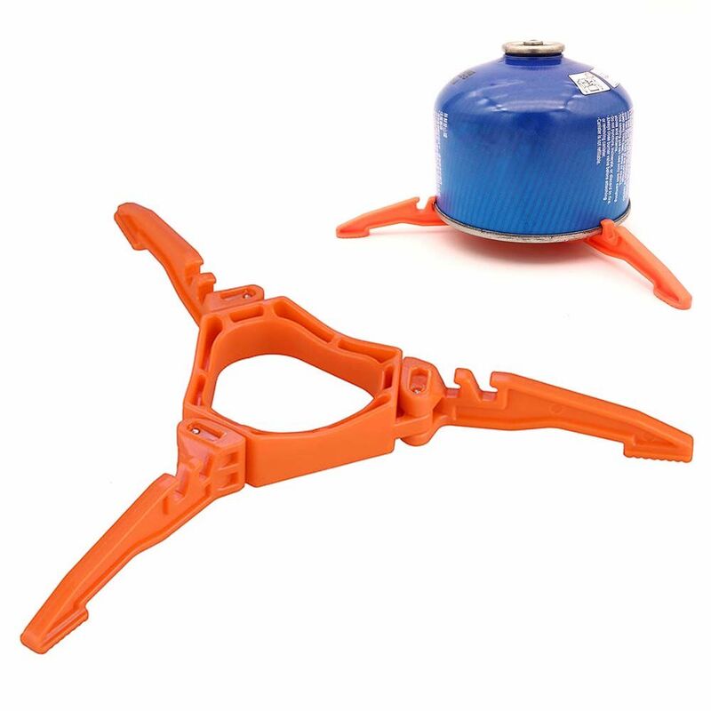 Bottle Shelf Stand Canister Stand Outdoor stove Camping Gas Tank Bracket Gas Stove Holder Tripods Base Stand Tripod Holder