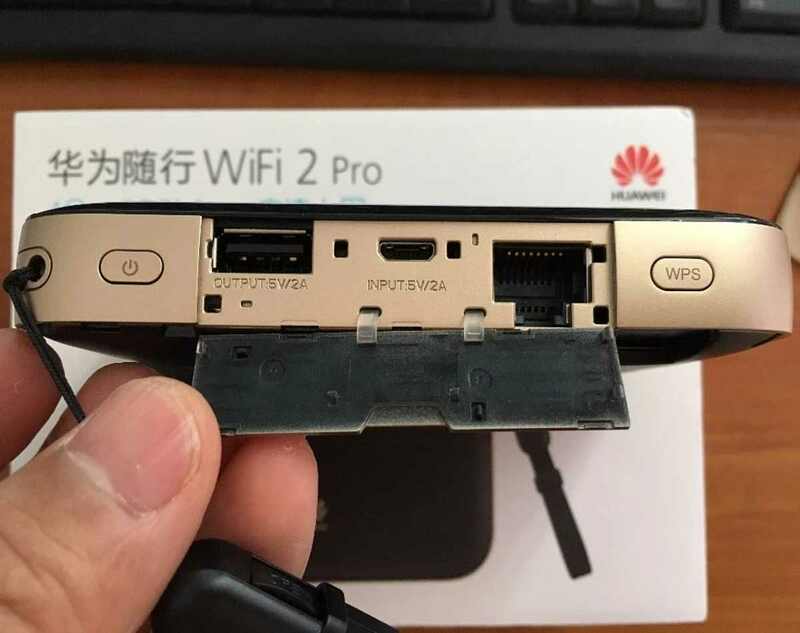 Huawei – routeur WiFi de poche 2 Pro E5885Ls-93a débloqué, avec Rj45 Cat6, 300Mbps, Hotspot, batterie 6400mAh