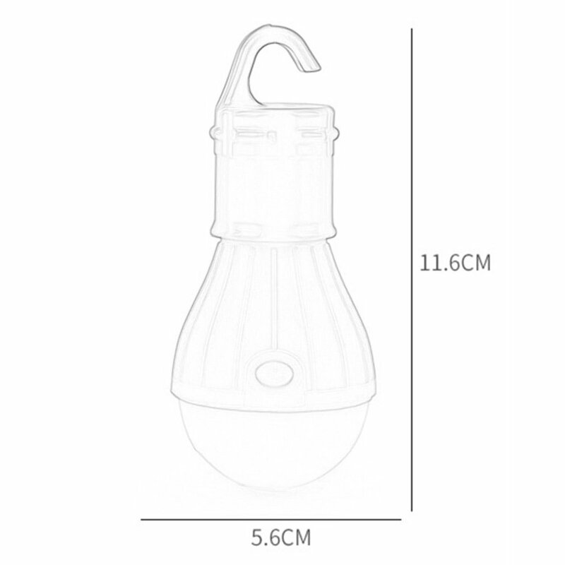 Mini Laterne Zelt Licht Led-lampe Wasserdichte Hängen Haken Taschenlampe Für Camping Angeln Wandern Zelt Notfall Nacht Lampe
