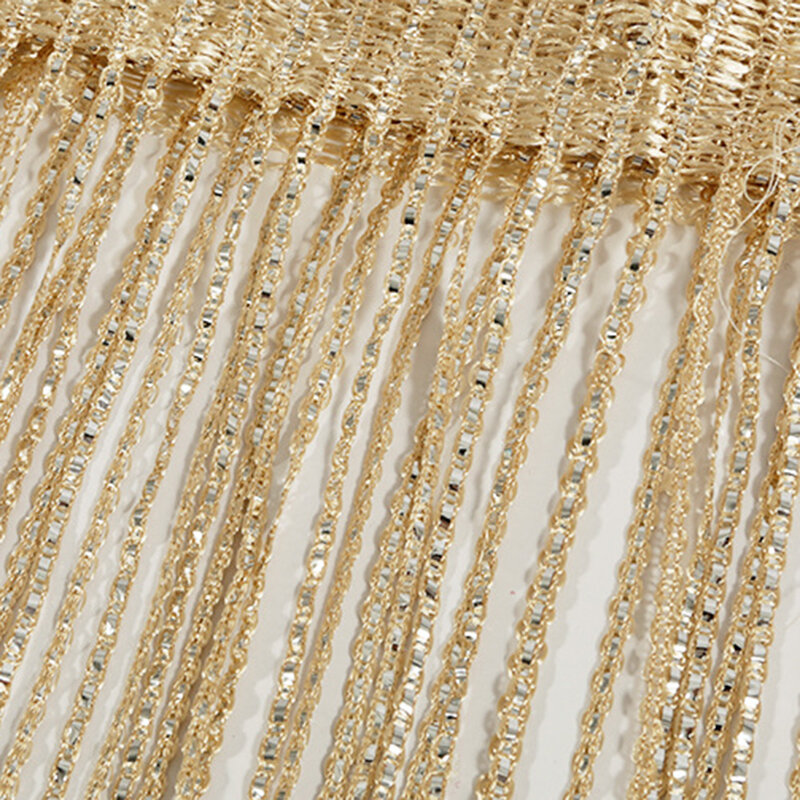 1M*2M Hot Sale Door And Window Panel Fly Screen Fringe Room Screen Tassel Panel Beaded Curtains Home Decoration