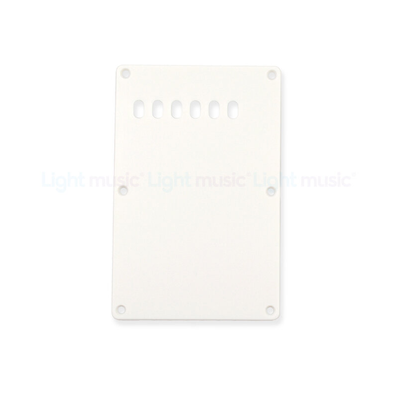 Abs 6 Gaten Gitaar Tremolo Cavity Cover Back Plate Standaard Gitaar Vervanging Voor St Elektrische Gitaar Deel Accessoires