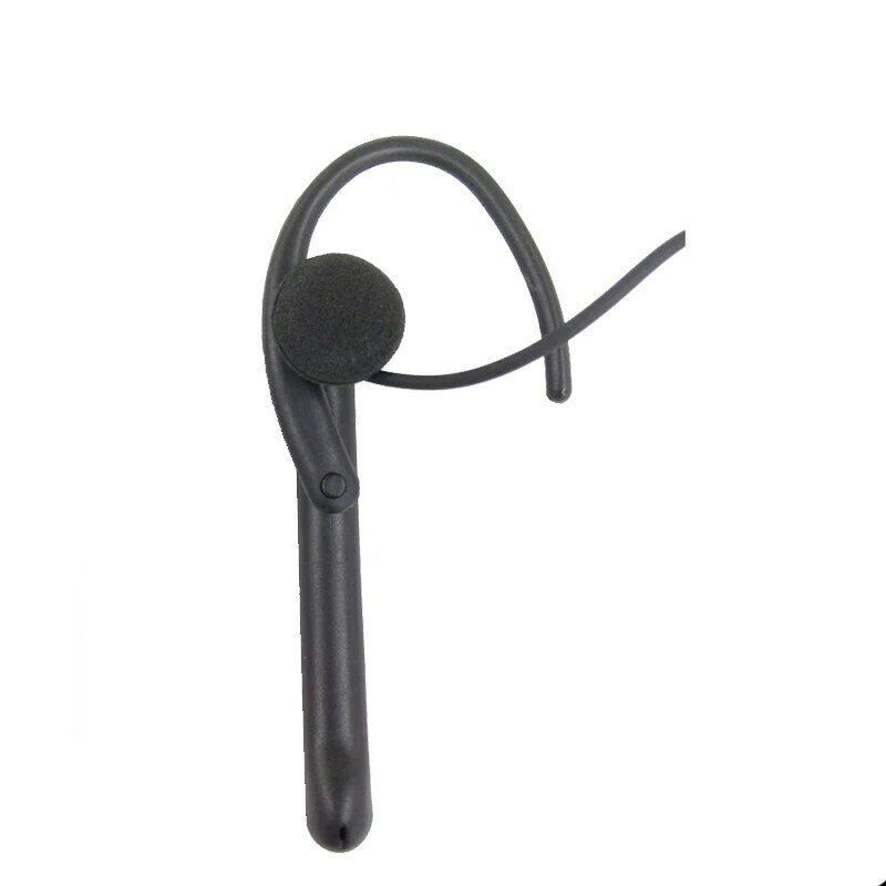 Fone de ouvido rádio em dois sentidos para kenwood baofeng uv-5r bf-888s, orelha bar, mic, 2 pinos