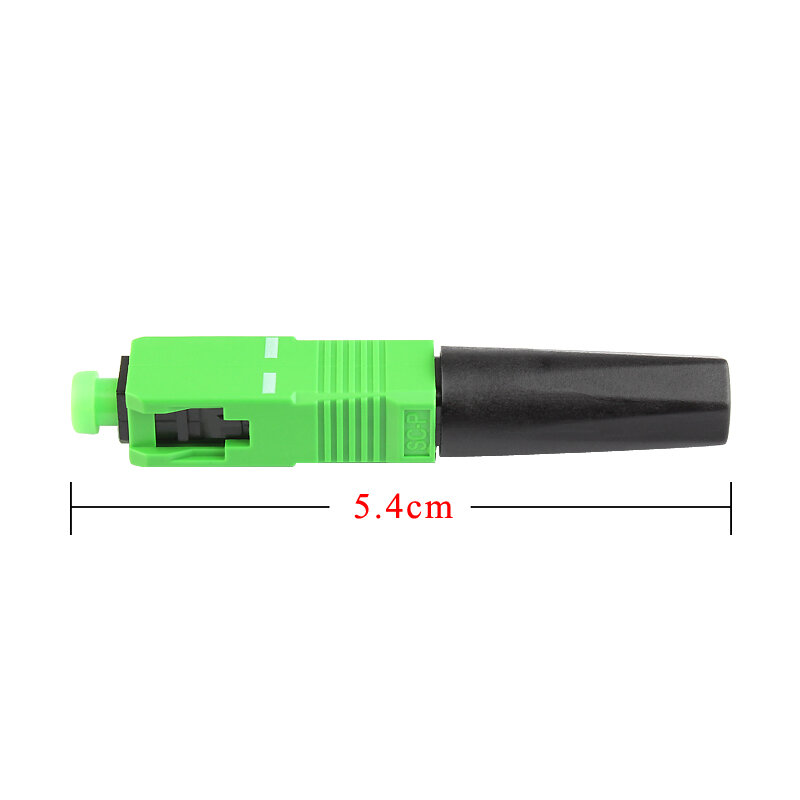 Free shipping 100PCS Supply pre-embedded FTTH SCAPC single fiber optic SCAPC quick connector FTTH Fiber Optic Fast Connector