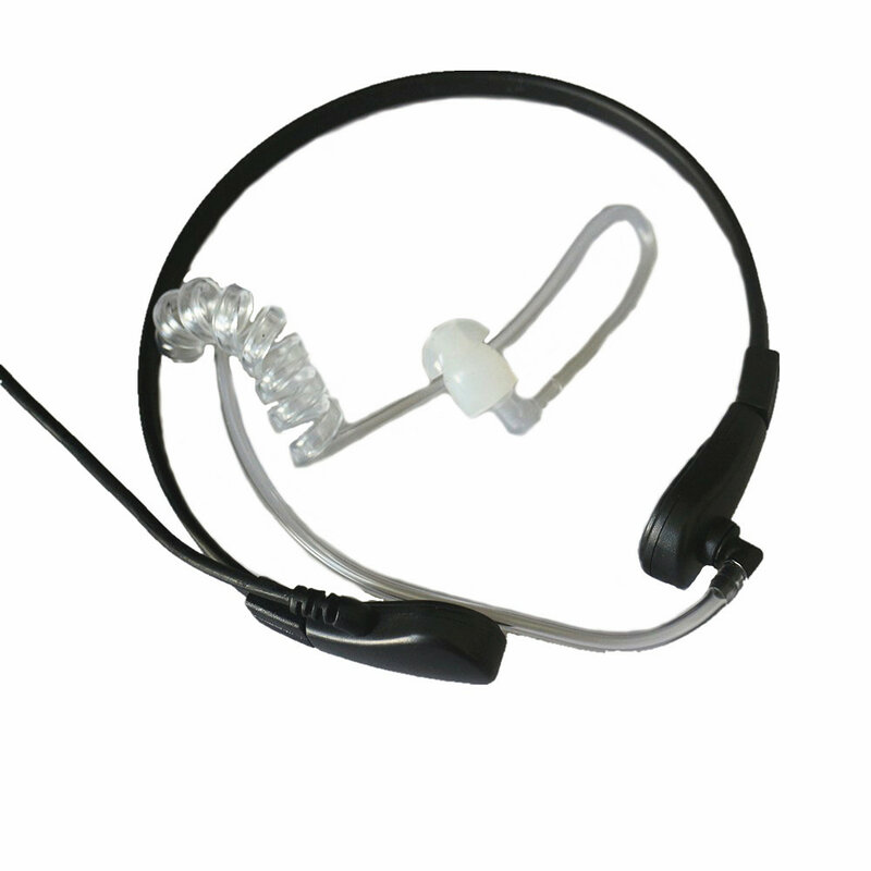 2 buah mikrofon tenggorokan Headset 2.5mm colokan suara mikrofon PTT untuk Radio Motorola MR350R,MR355R, MR356R MC220R, MC225R, XTR446, XTL446