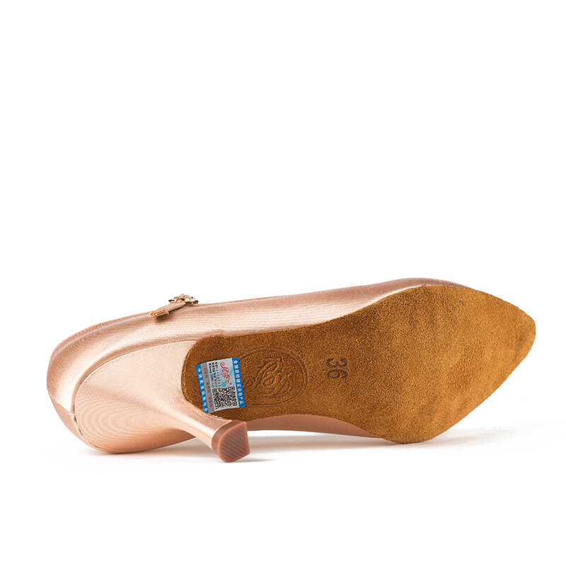 Annalisa – chaussures de danse latine modernes pour femmes, souliers de salle de bal à fond souple, Standard National, en STOCK, BD 138