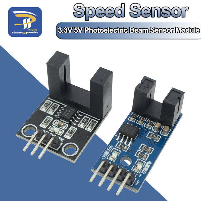 Módulo de Sensor de velocidad de haz fotoeléctrico, optoacoplador tipo ranura, contador de Tacho generador para Arduino/51/AVR/PIC, Kit de bricolaje, 3,3 V-5V